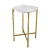 Golden Marble French Side Table 3D model small image 1