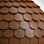 Versatile PBR Roof Tile Materials 3D model small image 6