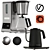 Cuisinart Pour-Over Coffee Set 3D model small image 1