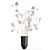 Elegant Dried Flower Bouquet 3D model small image 4