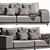 Modern Hoff Frankford Sofa 3D model small image 5