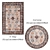 Versatile Set of 8 Rugs 3D model small image 2