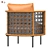 Elegant Torii Nest Armchair 3D model small image 4