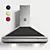 Vintage-inspired Bertazzoni Heritage Hood 3D model small image 1