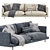 Lema Cloud 2013 Modern Sofa 3D model small image 5