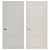 Sleek Interior Door - 2200x980mm 3D model small image 1