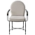 Elegant Amalfi Round Armchair 3D model small image 3