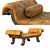 Luxurious Roman-style Couch 3D model small image 2