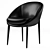 Elegant Minotti Lido Chair & Table 3D model small image 5