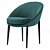Elegant Minotti Lido Chair & Table 3D model small image 6