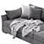 Gilbert Cazarina Sofa - Timeless Elegance 3D model small image 5