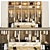 Versatile Wardrobe with All-inclusive Set 3D model small image 1