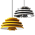 Modern Hive Pendant Lamp by Verpan 3D model small image 1