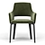 Sleek Devon Chair 2013 3D model small image 3