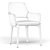 Sleek Devon Chair 2013 3D model small image 5