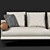 Elegant B&B Atoll Sofa: Luxurious Comfort 3D model small image 4
