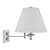 Hudson Valley Claremont Wall Sconce: Elegant Illumination. 3D model small image 2