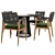 Luxury Ortigia Chair & Rossella Table 3D model small image 2