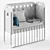 CozyDreams Baby Sleep Bed 3D model small image 2