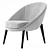 Modern Minotti Lido Chair & Table: Marvin 2021 Collection 3D model small image 4