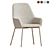 Evy II Upholstered Chair - Stylish and Comfortable 3D model small image 1