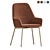 Evy II Upholstered Chair - Stylish and Comfortable 3D model small image 3