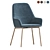 Evy II Upholstered Chair - Stylish and Comfortable 3D model small image 4