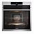 Sleek AEG Appliance Collection: Coffee, Oven, Microwave 3D model small image 2