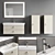 Duravit White Tulip Vanity Set: Modern Elegance 3D model small image 1