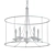 Westchester County 25: Sand Coal 5-Light Chandelier 3D model small image 2