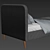 Elevate Your Bedroom with JYSK KONGSBERG Bed 3D model small image 6