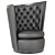 Calypso Chair: The Perfect Statement Piece 3D model small image 3