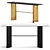 Elegant Tondo Console Table: Ana Roque Interiors 3D model small image 1