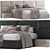 Milan Beds 2 - Modern and Stylish Mattress Collection 3D model small image 3