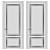 Modern Interior Door - 2200 / 980 mm 3D model small image 2