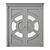 Sleek Interior Door - UV Mapped 3D model small image 1