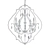 Elegant Clara 26 Chandelier 3D model small image 2