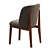 Abrey Walnut Chair - Elegant and Comfortable 3D model small image 4