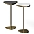 Elegant Leela Accent Table: Stylish & Spacious 3D model small image 1