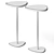 Elegant Leela Accent Table: Stylish & Spacious 3D model small image 2