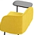 Modern BROSS SIT Armchair 3D model small image 6