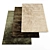 High-resolution Random Set of 5 Rugs 3D model small image 1