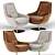 Modern Elba Armchair: Sleek Design, Maximum Comfort 3D model small image 2