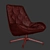 Elegant Armchair with UV Mapping 3D model small image 7