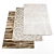 Premium Collection: 5 Unique Rugs 3D model small image 1