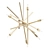 Stunning Astra 6 Light Chandelier 3D model small image 1