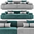 Mnoxet Design Sofa 006: Stylishly Designed and Highly Detailed 3D model small image 8