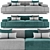 Mnoxet Design Sofa 006: Stylishly Designed and Highly Detailed 3D model small image 9