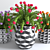Colorful Flower Pot Collection 3D model small image 3