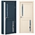 Russian Style Doors: Authentic & High-Quality 3D model small image 1